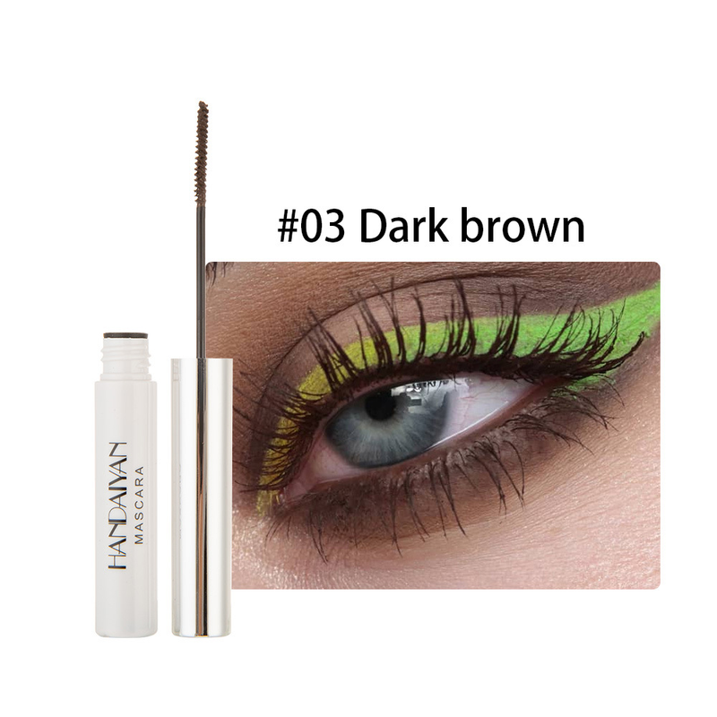 HANDAIYAN Bunte Mascara – Langanhaltende, wasserfeste, wischfeste, volumengebende und verlängernde Wimpernflüssigkeit_voghion.com