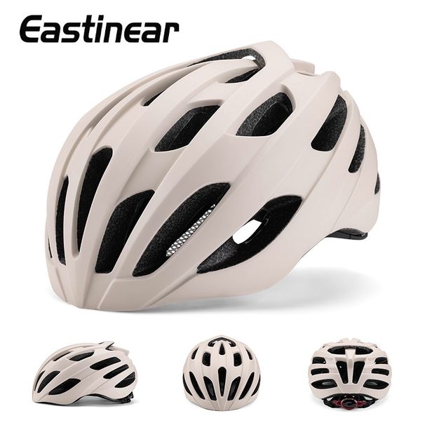 Integriertes Formfahrrad mit Rücklicht Atmungsaktiver Rennradhelm für Erwachsene_voghion.com