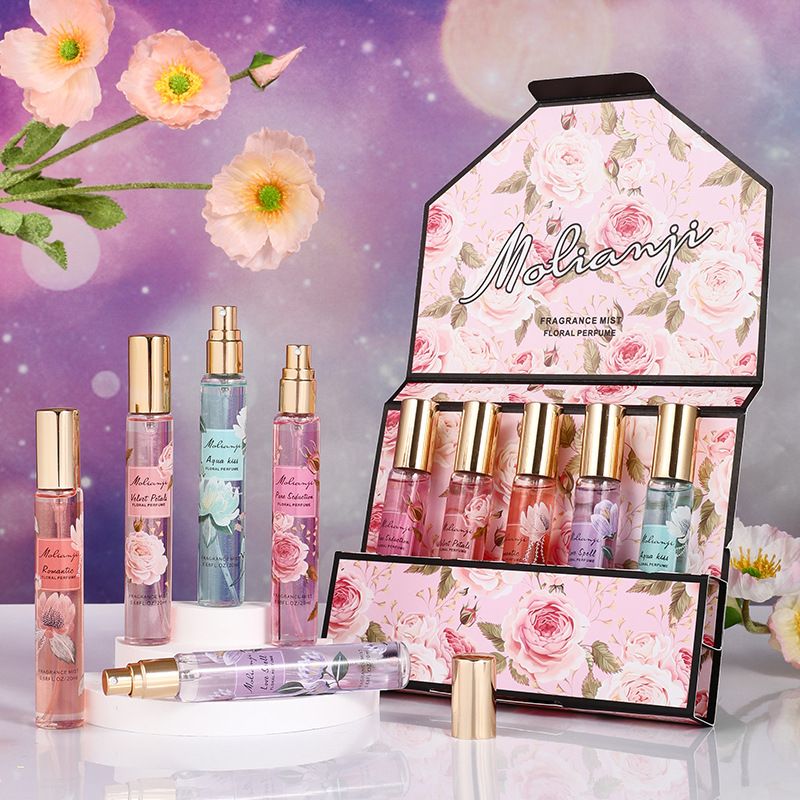 Collezione Classica di Profumi alla Rosa - Mini Spray da Viaggio da 20 ml per Donna - Fragranza Leggera a Lunga Durata, Kit Campione di Lusso di Nicchia_voghion.com