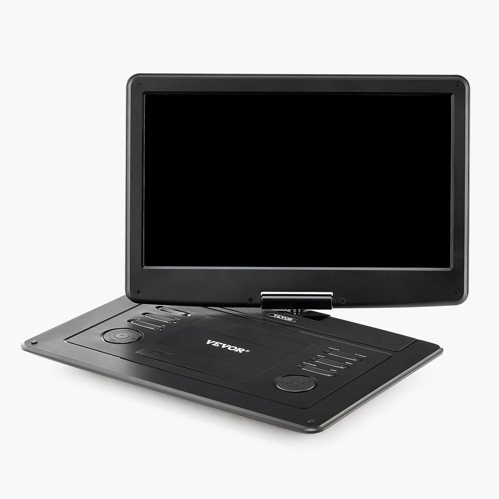 Portable DVD Player 15.6 Inch HD Swivel Display Screen 4.5-5 H Built-in Battery_voghion.com