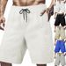 Men's Clothing Casual Summer Men's Loose Multi Pocket Workwear Breathable Waffle Sweat Absorbent Shorts Men_voghion.com