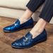 British Work Lazy Leather Casual Disco Hairdressers, Fashionable Men's Shoes, Wedding Shoes_voghion.com
