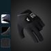 Billiard Glove Half Finger Left Hand Single Smooth Elastic Ice Silk Breathable Non-Slip Thin Hook And Loop Snooker_voghion.com