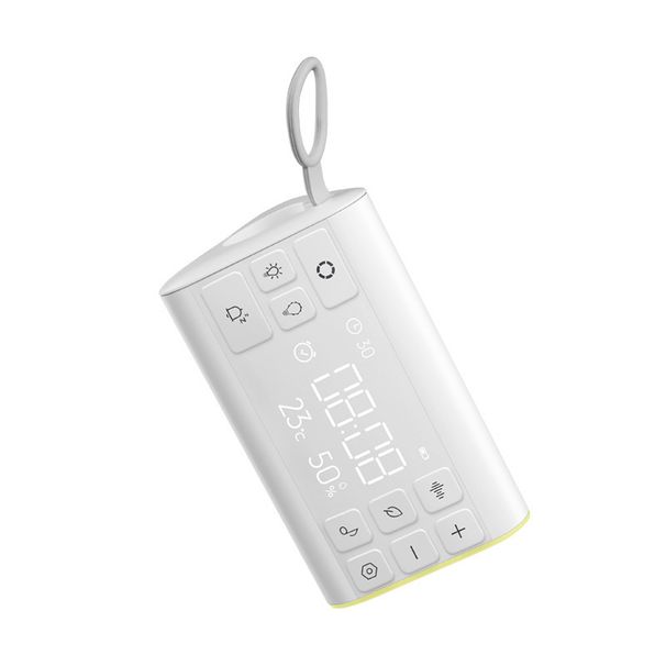 Macchina a rumore bianco, Aiuto per dormire, Luce respiratoria a rumore bianco, Sveglia a rumore bianco, Aiuto per dormire, Fornitura di manufatti_voghion.com