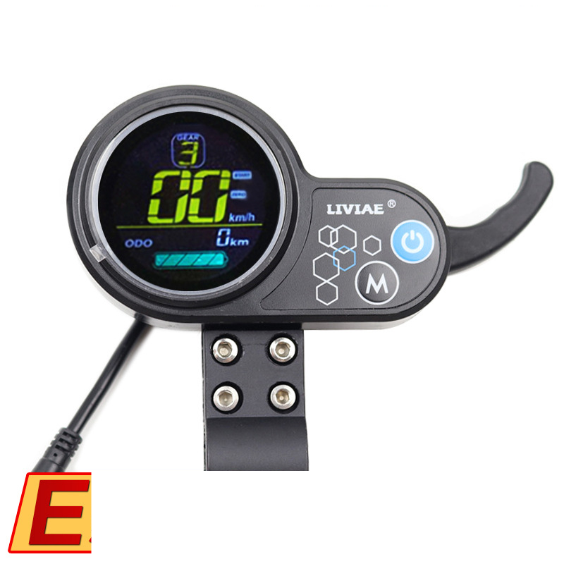 Electric Scooter dashboard accessories throttle display Continental Range Rover available instrument controller_voghion.com