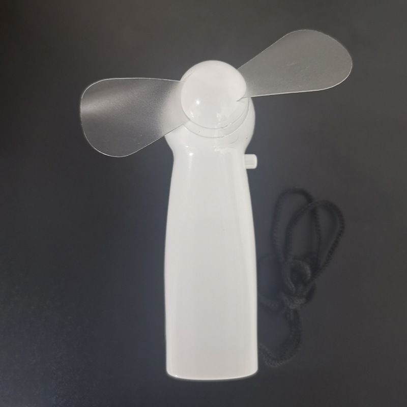 LED Handheld Luminous Flashing Word USB Charging Mini Advertising Creative Portable Small Fan_voghion.com