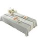 New Simple Grid Striped Tablecloth Coffee Table Cloth Household Cotton And Linen Fabric Symmetrical Striped Tablecloth Table Cloth_voghion.com