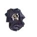 Women's Clothing hiphop washed distressed cat short sleeved T shirt for women in summer loose oversize casual all match tops_voghion.com