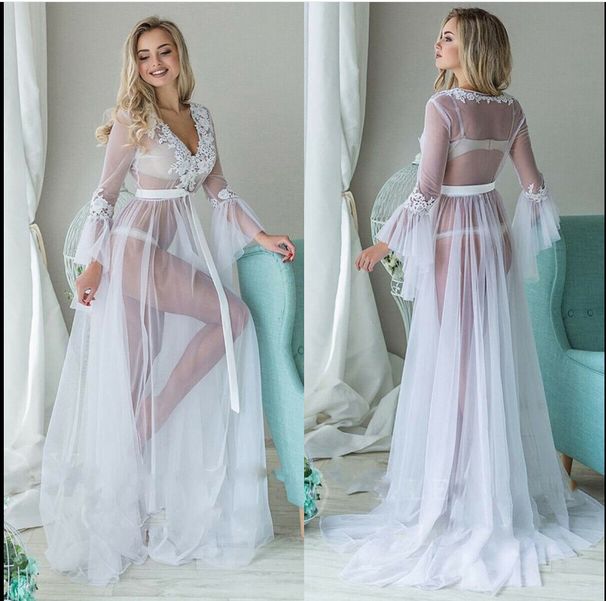 Women's skirt slim super fairy mesh long skirt dress large size maternity long skirt_voghion.com