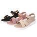 Boho Style Flat Sandals With Elastic Elastic Strap_voghion.com