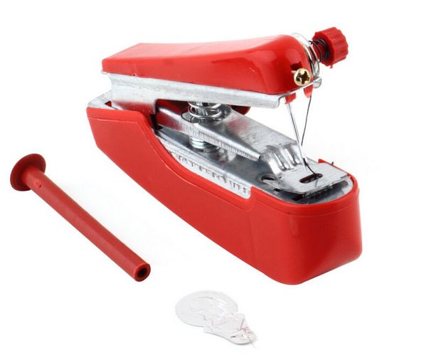 Mini šivaći stroj ručni šivaći stroj prijenosni kreativni kompaktni šivaći stroj jednostavno rukovanje na mjestu_voghion.com