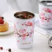 Sakura Reisebecher – Auslaufsicher | Doppelwandig | Bereit für Milchtee_voghion.com