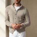 Herbst Winter Neue Ankunft Casual Fashion Langarm Einfarbig Gestrickte Pullover männer Kleidung Tops_voghion.com