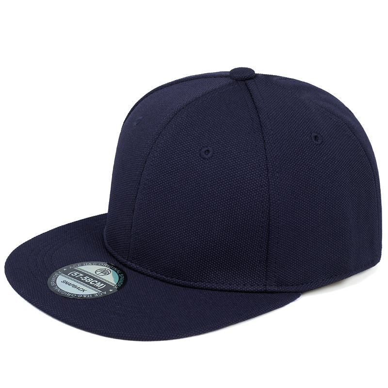 high quality Man Back seal Baseball Caps Adult Flat Peak Hip Hop Fitted Hat Men Women Large Size Snapback Cap_voghion.com