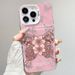 TechGlobe TechGlobe Pink Butterfly Premium Phone Case Compatible With 16 Protective Cover 15 IMD Shockproof IPhone 13 New Model 12 For_voghion.com