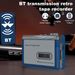 Lecteur de cassettes portable Walkman avec sortie Bluetooth pour casque/haut-parleurs_voghion.com