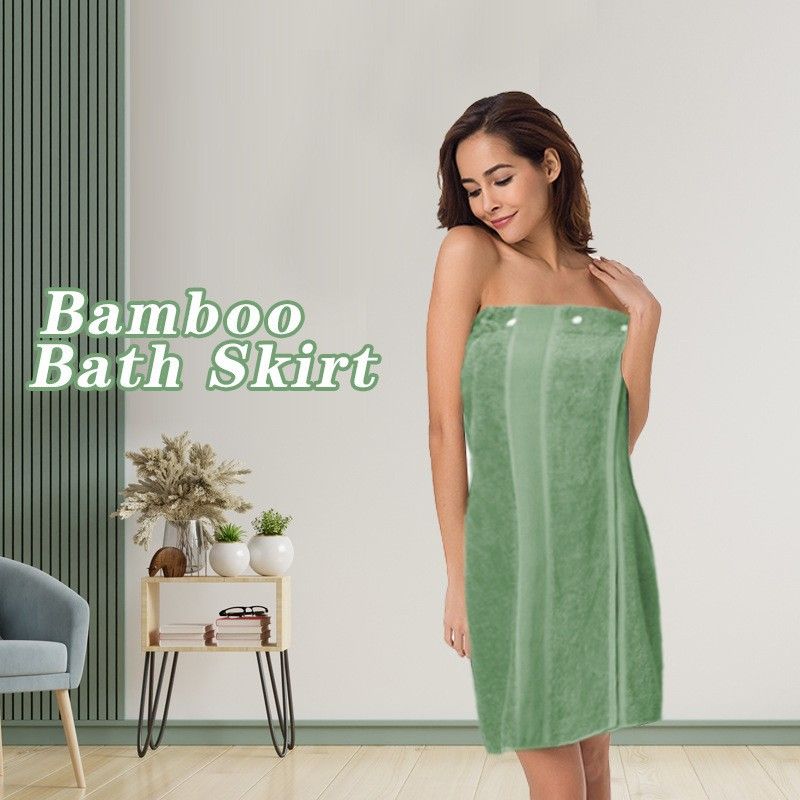 Bamboo Fiber Bath Wrap – Ultra-Soft, Quick-Dry Unisex Bathrobe For Winter, Couples & Family (White, Wine Red, Blue, Brown)_voghion.com
