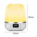 Haut-parleur sans fil, rotation à 360 degrés, projecteur, veilleuse, lampe LED, lecteur de musique Bluetooth, horloge numérique, prise en charge de la carte SD, vitog_voghion.com