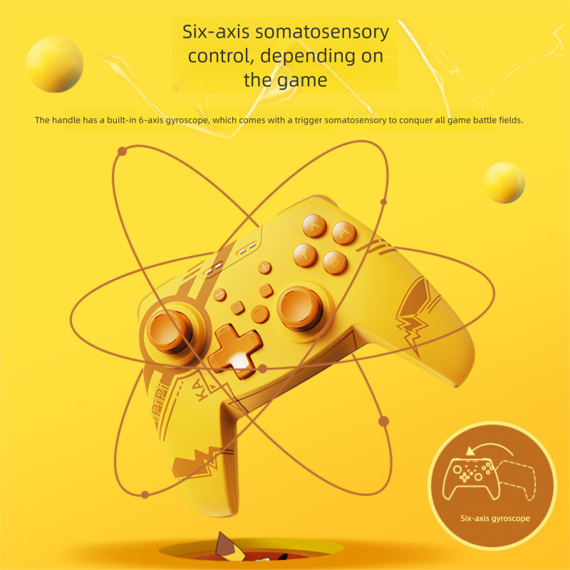 Switch Game Hall Joystick Wireless Adapter For PC Tablet Steam Console Bluetooth Controller_voghion.com