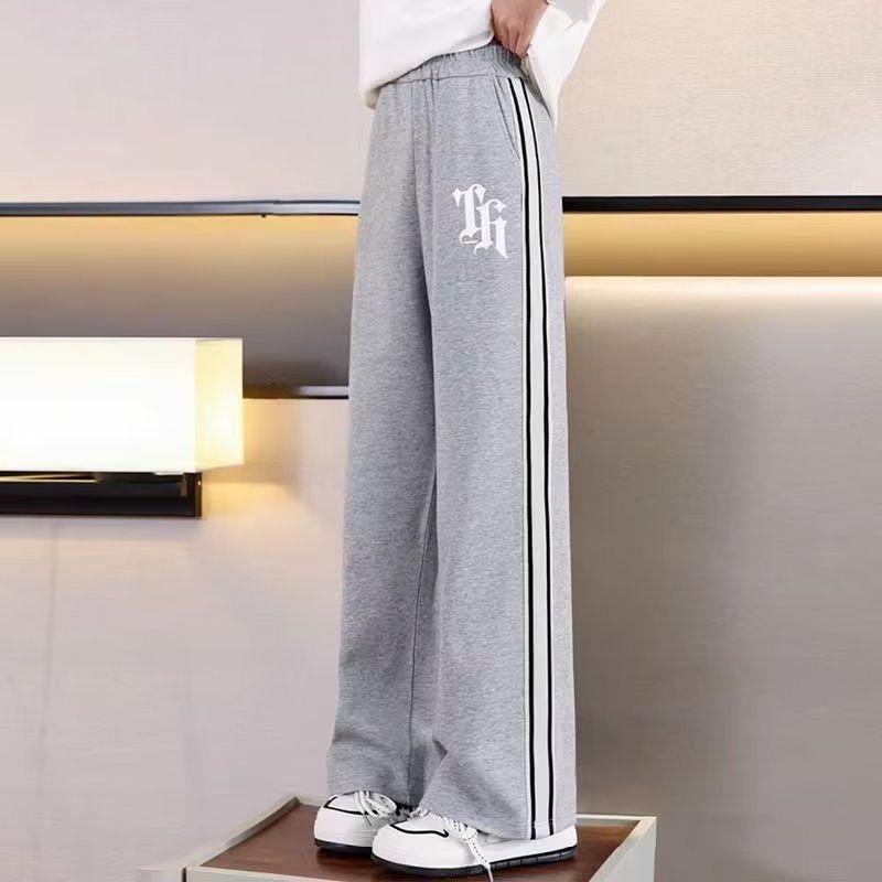 Mother&Kids Mädchen Weite Hosen Kinder Casual Jogginghose Mädchen Sporthose Große Kinder_voghion.com