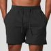 SwayneMen's Skin-Friendly Breathable Quick-Drying Sports Casual Double Layer Shorts, American Fitness Basketball Four-Point Shorts 1189_voghion.com