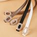 Damen Taillengürtel, modisch, minimalistisch, vielseitig verwendbar als Dekoration für Kleideraccessoires, schmaler Gürtel, Taillengürtel_voghion.com