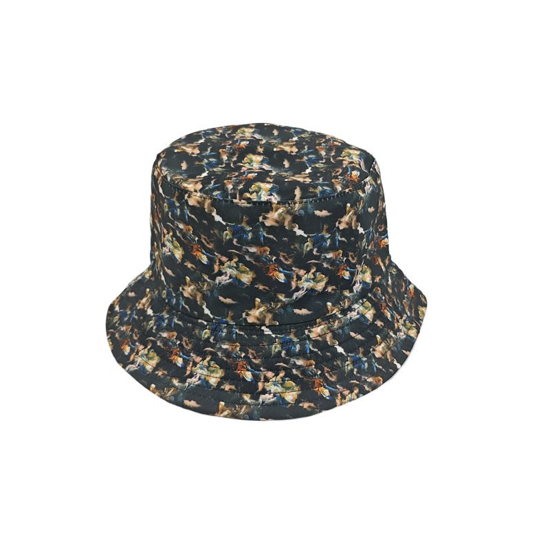 Chapeau seau décontracté pour l'extérieur, protection solaire, pare-soleil, voyage, mode, imprimé_voghion.com