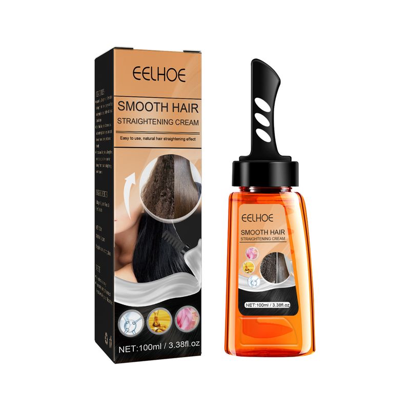 correzione Bella crema proteica per capelli lisci, cura dei capelli senza tirare, lisciatura dei capelli lisci, riparazione dei capelli ruvidi_voghion.com