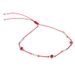 New Trendy Vacation Style Colorful Rice Beads Wax Thread Beaded DIY Anklet_voghion.com