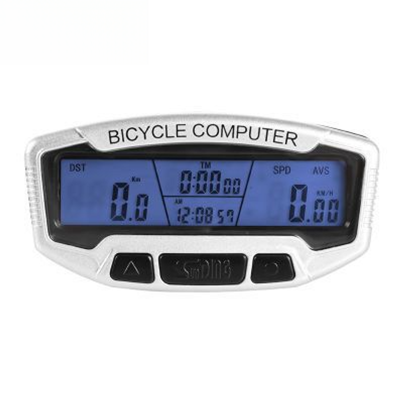 Shundong SD-558A Mountainbike-Computer mit großem Bildschirm und blauem Nachtlicht-Fahrradtachometer_voghion.com
