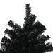 7.5 Ft Tall Artificial Christmas Tree, Unlit Xmas Tree With 1346 Branch Tips, Auto Open, Steel Base, Holiday Décor For Home Office, Black_voghion.com