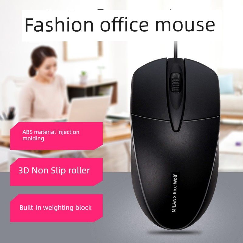 Laptop USB Office Business Mouse_voghion.com