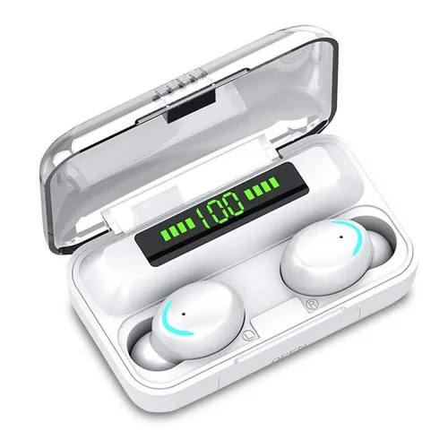 F9-6 TWS Ohrhörer Kabellose Kopfhörer Bluetooth 5.0 Headset Wasserdichte Touch-Steuerung LED-Digitalanzeige Mit Mikrofon 2200mAh Ladebox_voghion.com