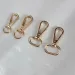 5pcs 4 Sizes Metal Swivel Trigger Lobster Clasp Snap Hook Key Chain Ring Paracord Lanyard DIY Craft Outdoor Backpack Bag_voghion.com