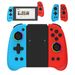 Switch Joy-pad Controller NS Kablosuz Gamepad Renkli Işıklarla Uyanma Oyun Kolu Nintendo Switch Aksesuarları İçin_voghion.com
