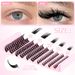 Beauty Health Diy Segmented Single Cluster 120 Clusters Of False Eyelashes 8 16mm Eyelashes Dd Curvature_voghion.com