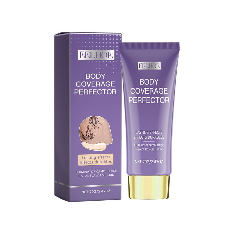 EELHOE Body Concealer Repair Cream, wygładzający skórę, niewidoczne niedoskonałości, niełatwy do usunięcia makijaż, zastosuj krem pielęgnacyjny_voghion.com