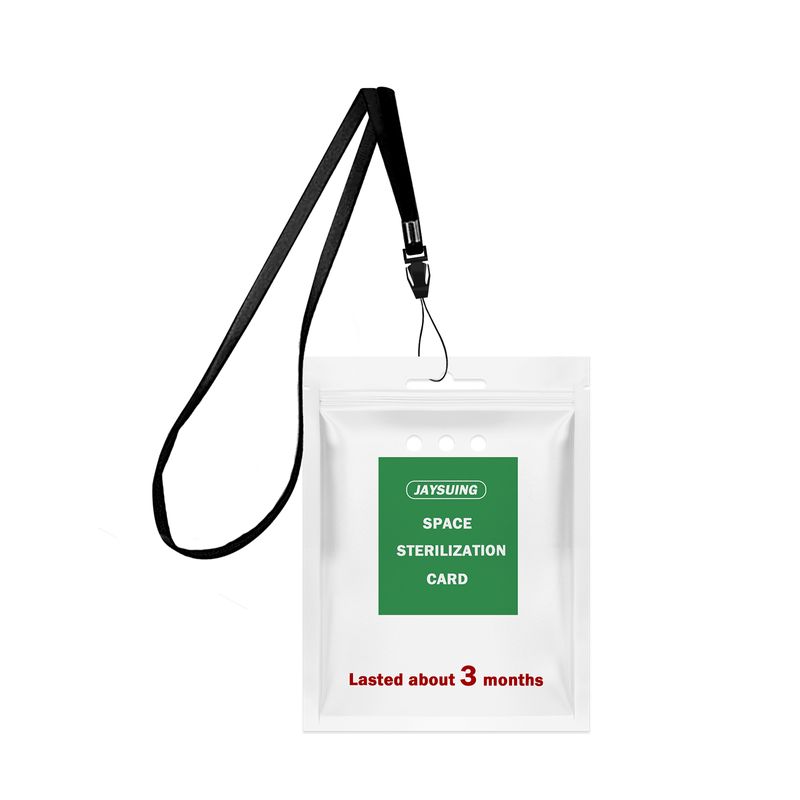 Jaysuing Space Purification Card Lanyard Easy To Carry Portable Space Air Purification Protection Card Stickers_voghion.com