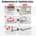 26 pieces of car emergency use kit, camping lamp maintenance lamp bracket, brake caliper hook, fifth wheel pin puller, multi-functional car maintenanc_voghion.com