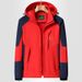 Frühling und Herbst Neue Outdoor Casual Sports Bergsteigen Jacke Mit Mesh Single Layer Paar Stil Farbe Block_voghion.com