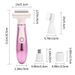 4-in-1 Multifunctional Electric Shaver - Pink Hair Removal Device For Women, Rechargeable_voghion.com