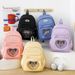 Lightweight Nylon Backpack Set For High School Students - Spacious 3-Piece School Bag With Ergonomic Shoulder Straps, Cute Cat Print_voghion.com