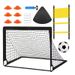 Kids Soccer Training Set - Portable Foldable Goal With Football Net For Indoor & Outdoor Play (Includes Ball & Pump)_voghion.com