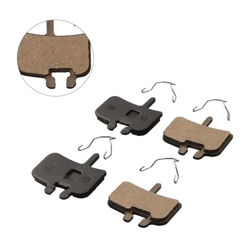 Hayes HFX9 MAG NINE HFX1 için 2 Çift Yarı Metal Reçine Fren Balatası ile Bisikletinizin Fren Sistemini Geliştirin_voghion.com