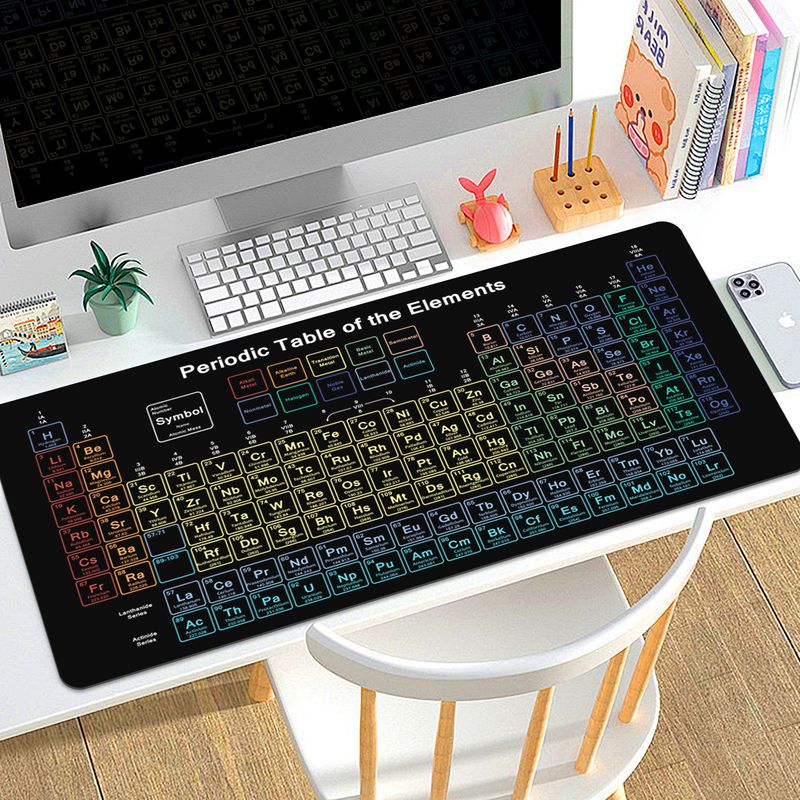 Unbeatable Quality English Periodic Of Elements Student Study Table Mat Desk Mouse Pad Oversized Non Slip Environmental-Friendly_voghion.com