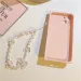 Ciondolo per telefono con ciondolo a forma di farfalla con orso rosa e fiore, con catena a nodo, cordino per cellulare, portachiavi per donna, ragazza, borsa, fotocamera, ciondolo per custodia_voghion.com