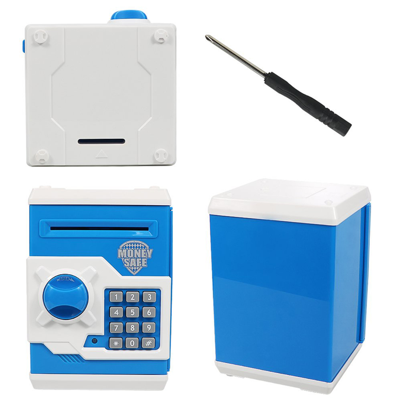 ToysMall Children Password Electronic Piggy Bank Mini ATM Saving Money Coin Box Toy Gift_voghion.com