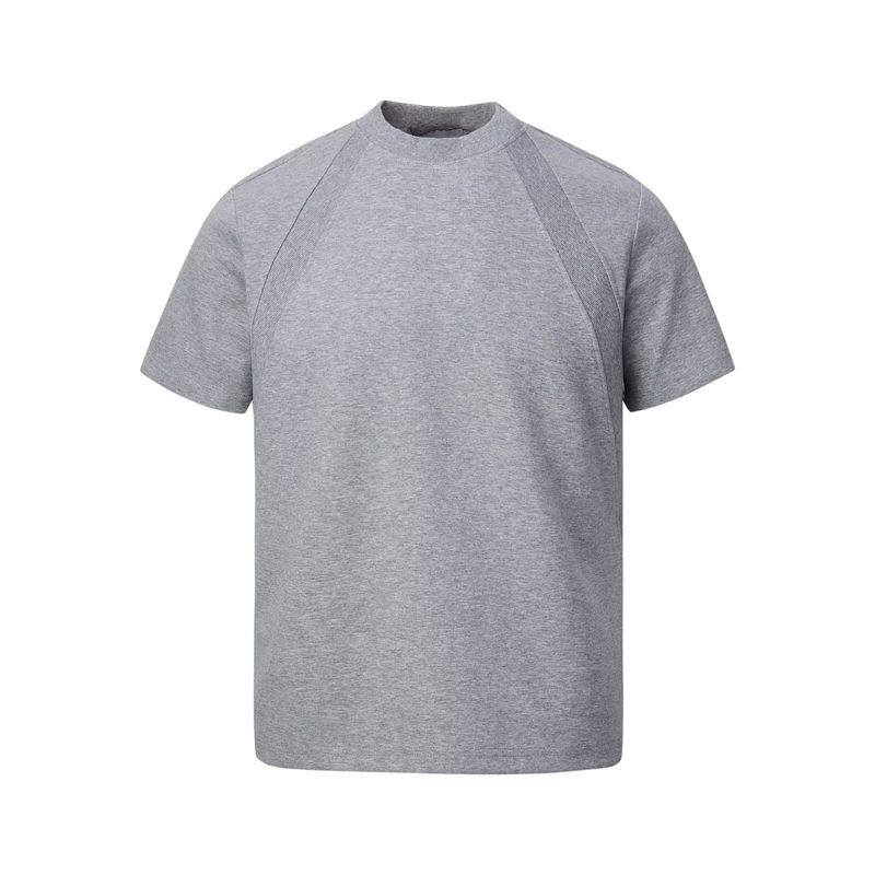 Spring Embroidered Striped Round Neck Long Sleeve T-shirt For Men And Women, Spring Loose Top_voghion.com