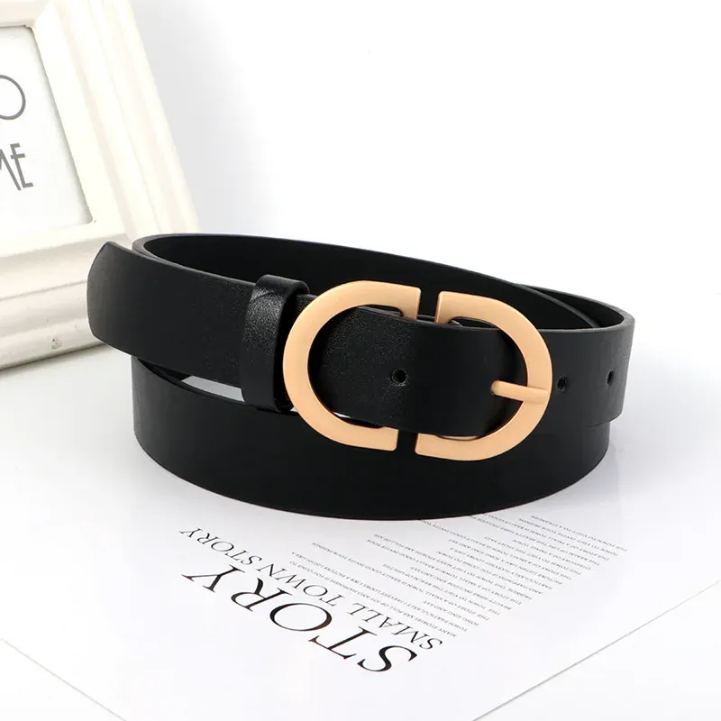 Damesbroekriem Dames designerriem Mode casual Zwarte riem Dames damesriem voor jeans Riem dames tailleriem CY07_voghion.com
