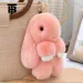 TB BHULAMTE Designer Fur Luxury Plush Little Rabbit Bag Pendant, Creative Gift Backpack, Decorative Car Key Chain_voghion.com